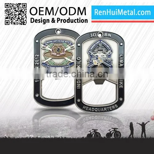 RENHUI METAL Souvenir Metal Usb Flash Drive Bottle Opener