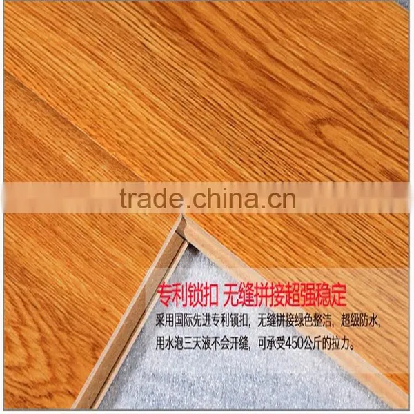 Hot Sale Oak Flooring Laminate Flooring 12mm Bedroom Living Room photo-2