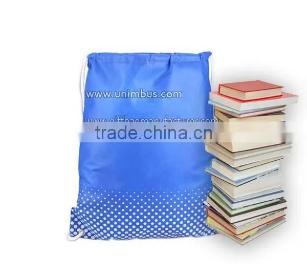 2015 Custom Cheap Nylon Backpack for Teens, Nylon Drawstring Backpack photo-3