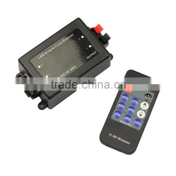 HOT Sale RF 11 Key Remote Controller Led Dimmer DC5V 12V 24V 8A
