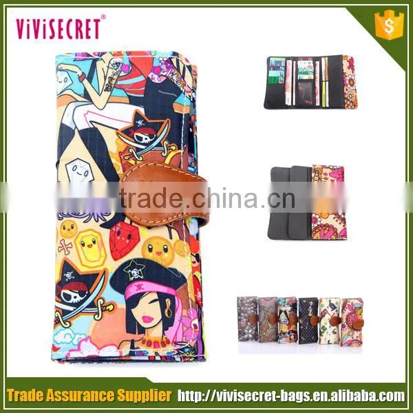 Vivisecret Guangzhou Factory Sublimation Custom Nylon Women Wallet photo-2