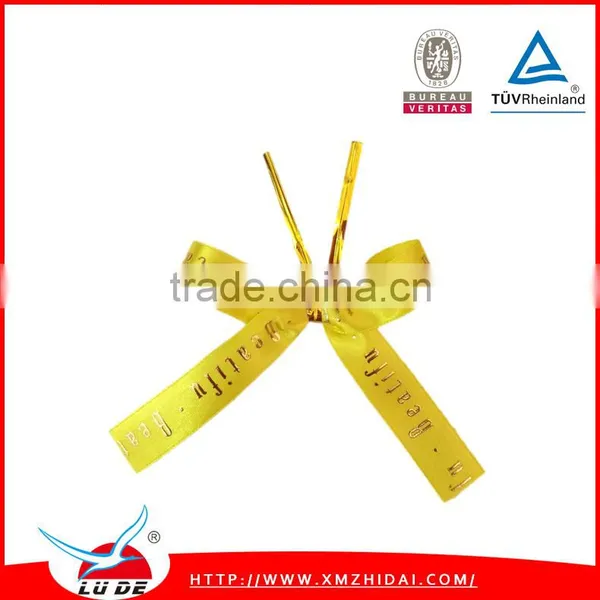 2015 Wholesale Satin Pre-tied Ribbon Bows for Gift Packing photo-6