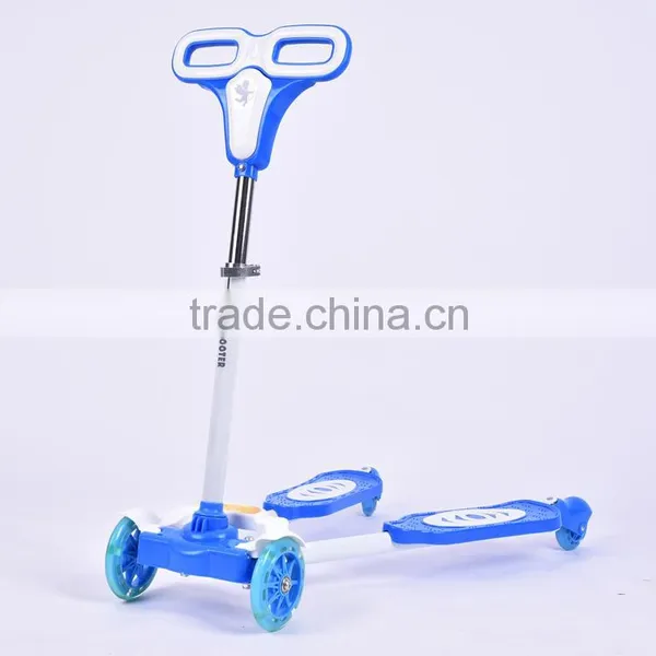 Four Wheel Dual Pedal Children Kick Scooter,Kids Foot Scooter,Child Mini Scooter With High Quality