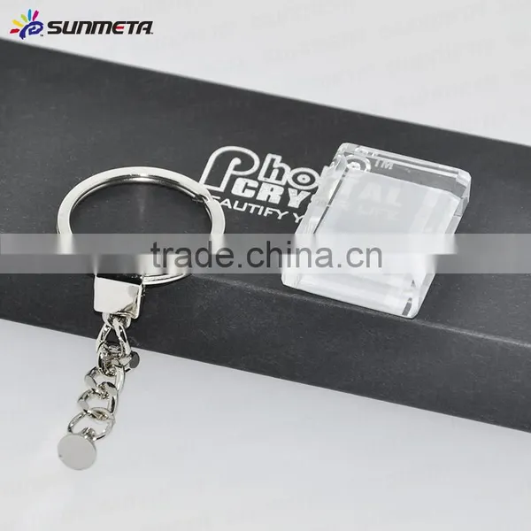 Gift Packing Pom Pom Keychain DIY Emoji Crystal Keychain For Promotion photo-3
