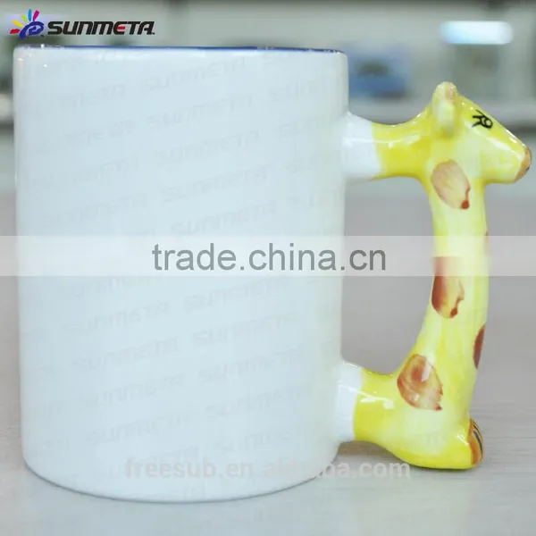 11oz Souvenir Sublimation Drinkable Animal Shaped Mugs photo-3