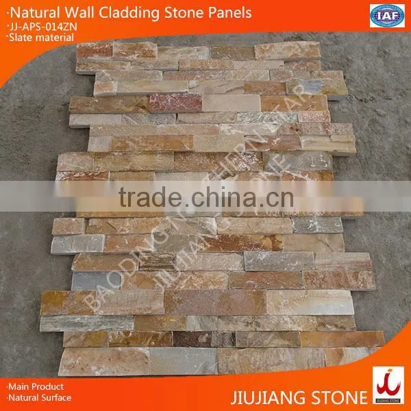 2015 Popular Mixed Colors for Outdoor Decorative Wall Cladding Stone Panel