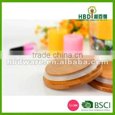 High Quality Wooden BAMBOO Lid For Storage Jar photo-3