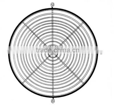 Galvanized Wire Mesh Metal Fan Cover Grid and Fan Protection Grid/steel Wire Fan Guard With Powder Coating photo-6