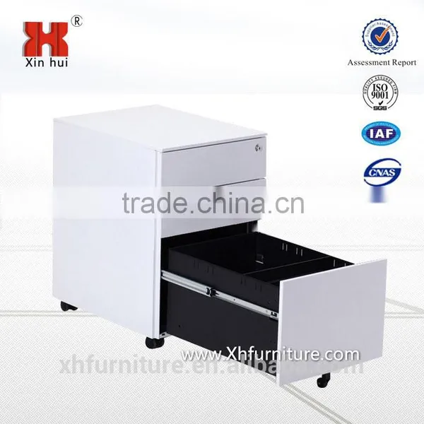 High Quality 3 Drawer Small Mobile Steel Cabinet
