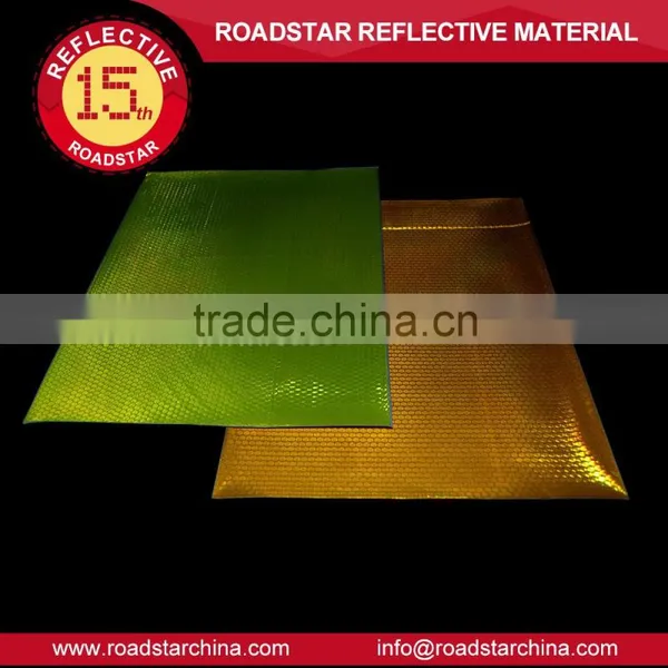 Delicate Faveolate Embossing PVC Reflective Vinyl