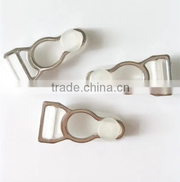 T-Fashion SY-HY120 Lastest Design Customized Clear TPU Rose Gold Metel Suspenders Clip photo-6