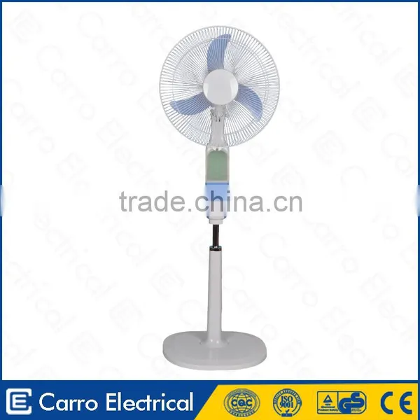 Elegant Solar AC Charging Fan 16inch Standing Battery Charger Fan photo-3