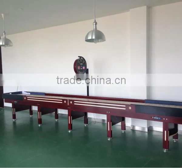 China Supply Pure Wooden Shuffleboard Game Machine photo-6