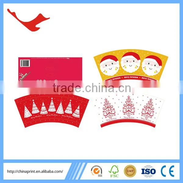 007 Christmas Decoration Custom Printed Disposable Paper Cup photo-4