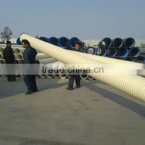 High Quality Pvc Corrugated Drainage Pipe Manufacturer photo-5