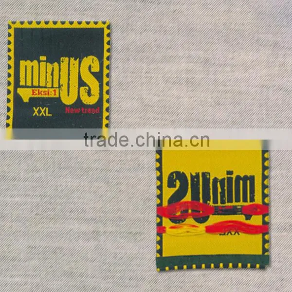 2016 Hot Sale Making Weaving Clothing Label,custom Sewing on Garment Label photo-4
