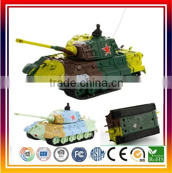 1:72 German Tiger Style RC Simulation Tank