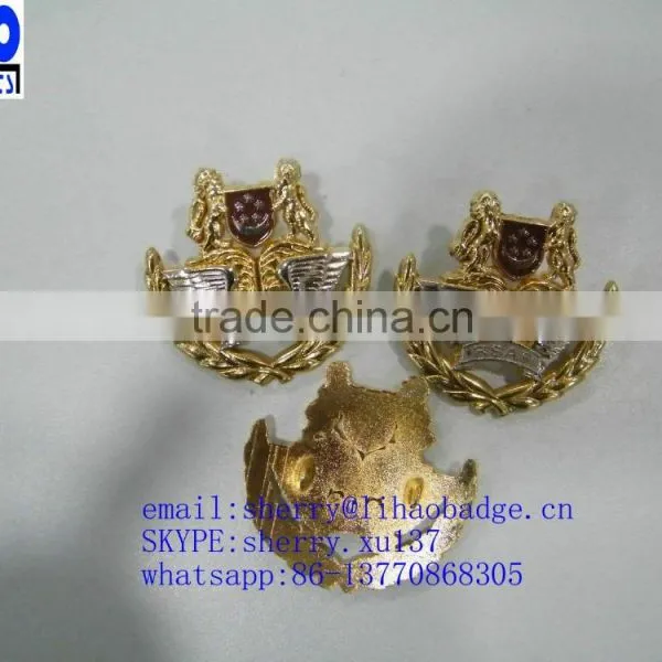 Custom Metal Army Cap Badge,navy Officer Cap Badge photo-2