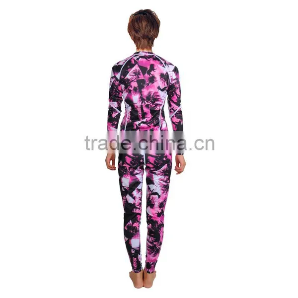 OEM Ladies Camouflage Lycra Rash Guard With UV Protection photo-2