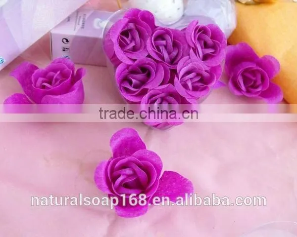 Rose Flower Paper Soap/gift Decoration Flower Soap/dissolving Paper Soap photo-2