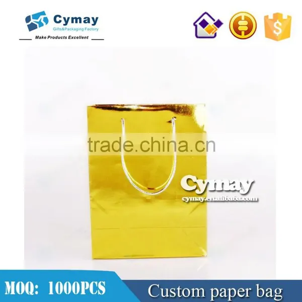 Fast Prodcution Coated Paper Shopping Bag , Custom Paper Bag MOQ 500Pcs photo-5