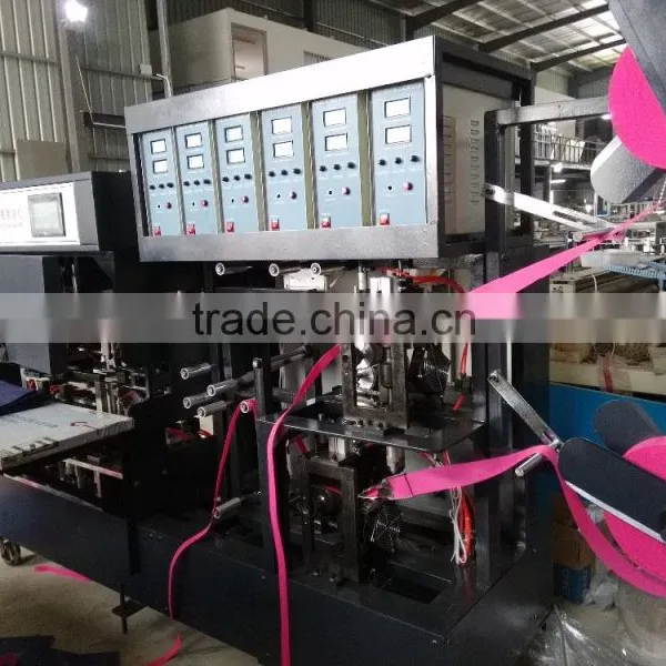 Hot Machine!!Soft Non Woven Bag Handle Ultrasonic Fixing Machine,Hand Attaching Machine,Whenzhou Price photo-4