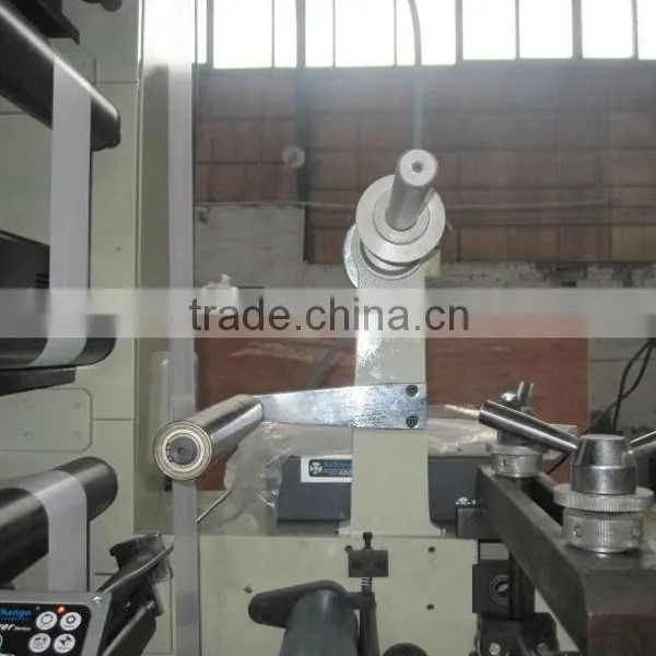 320 Plastic Film Lable Roll Flexographic Printing Machine photo-4