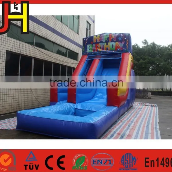 New Design Kids Inflatable Water Slide With Pool photo-2