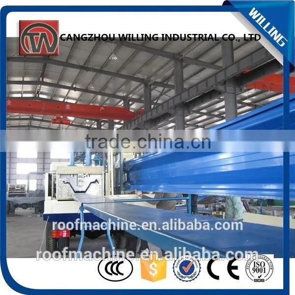 Big Span Roof Roll Forming Machine/Curving Roof Sheet Roll Forming Machine/large Span photo-4
