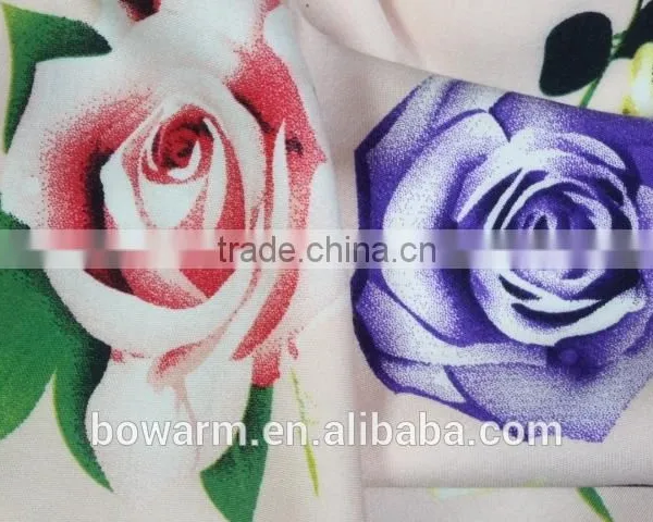 Rayon Satin Printed Fabric photo-2