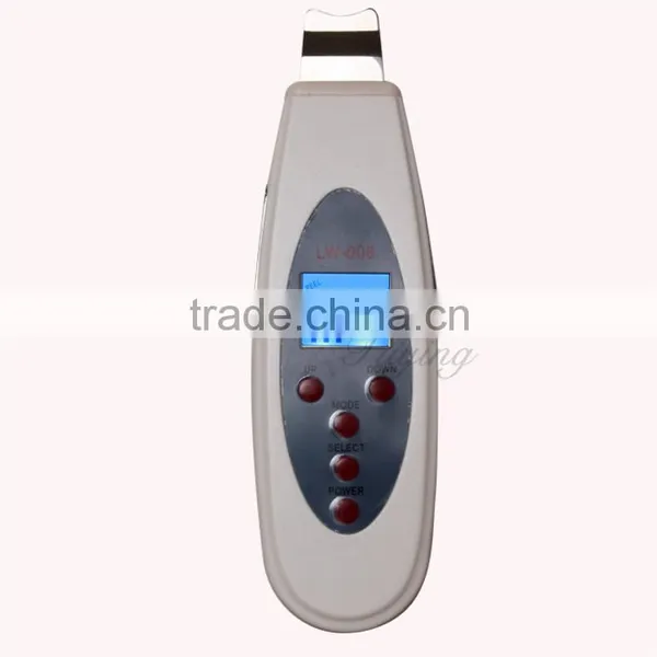 Professional Beauty Machine Ultrasonic Skin Scrubber Peeling Equipment Face Deep Cleaning Machine photo-2