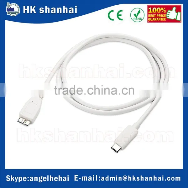 Hard Drive EMI/RFI 5gbps Usb 3.1 Type c Cable Type C to Micro B Charging Syncing Data High Speed Cable for Sync,audio,video photo-3
