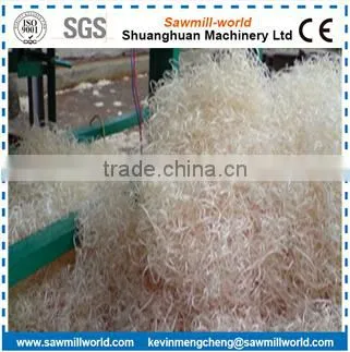 Wood Excelsior Machine For Acoustic Panel Tiles