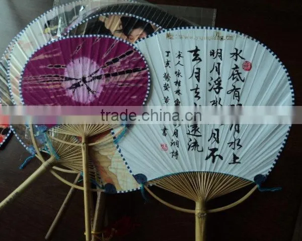 High Quality Bamboo Crafts Bamboo Fan