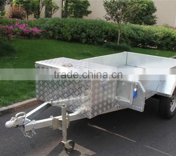 Single Axle Hot Dip Galvanized 7X4 Box Trailer With Cage (fully Welded) photo-6