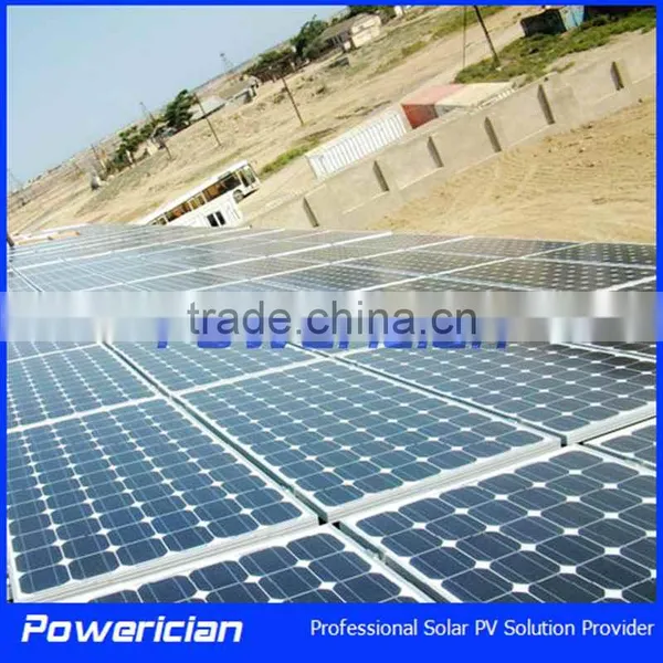 Home Use Solar Panel for SHS Off Grid Power System Grid Tie Solar Power System