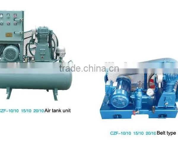 Single cylinder Low Pressure 1.0MPa Air Cooling Marine Air Compressor