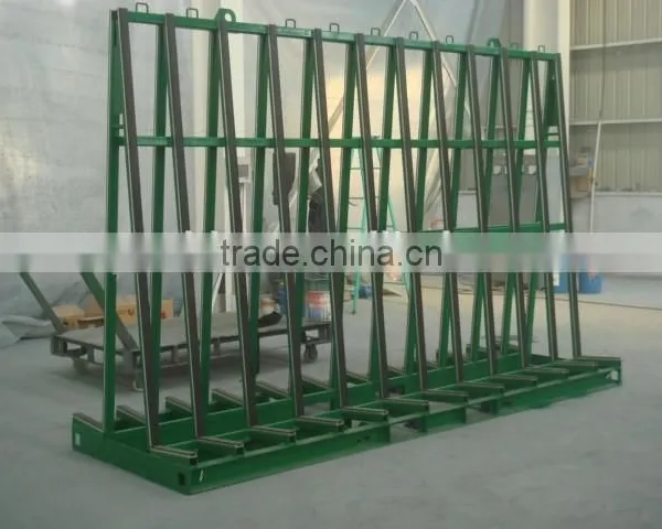 Factory Direct Sales for Glass Sheet Rack Glass Trolley Storage Rack Made in China photo-4