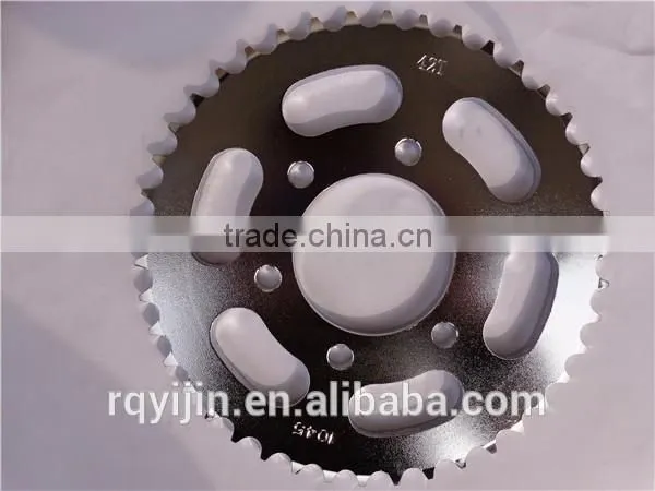 ISO9001 Motorcycle Bajaj Discover 150 Chain Sprocket photo-4