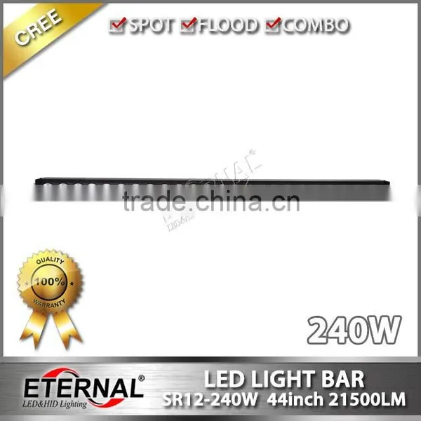 50inch 270W LED Light Bar Single Row High Power Offroad Bar Light 4x4 4WD Racing Auxiliary Lighting photo-4