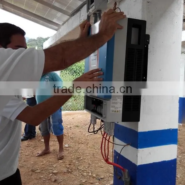 OEM 15HP Water-proof Solar Pump Inverter With Wide MPPT, DC Breaker Inside photo-5