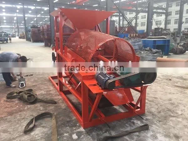 Rotary Drum Screen ,screen Conveyor With Hopper photo-5