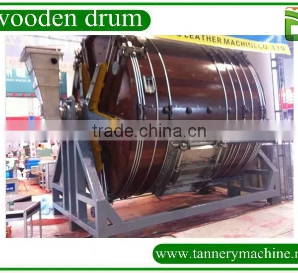Salted Raw Hides Leather Drum Wooden Drum photo-4