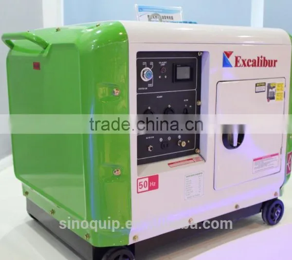New Performance Model SS7500DS-1 5500w Mini Movable Single Phase Super Silent Diesel Generator For Daily Use photo-3