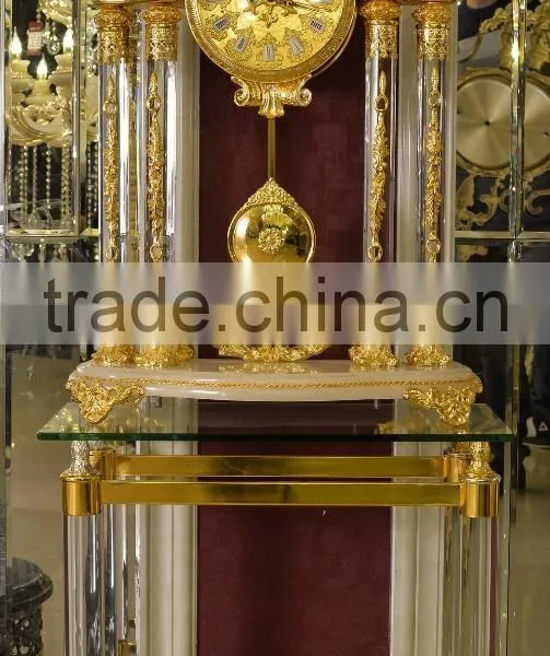 Rare Antique French Gold Gilt Ormolu Ornate Mantel Pendulum Table Clock photo-5
