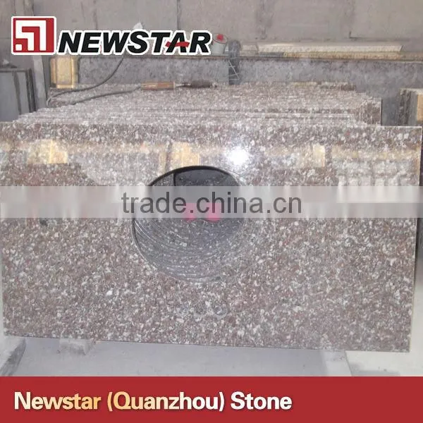 Newstar Granite Color Bainbrook Brown Countertop