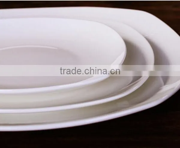 KC-2912 Haonai Goodquality Square Porcelian Dinnerware Set photo-3