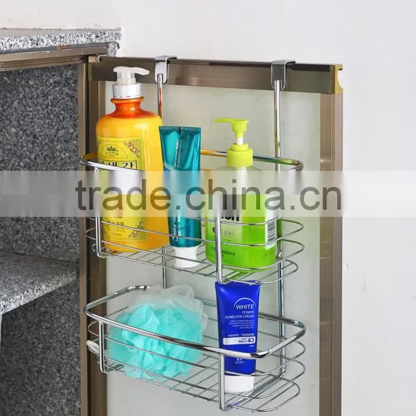 Kitchen Bakset Over The Cabinet Door Steel Wire Storage Basket photo-5