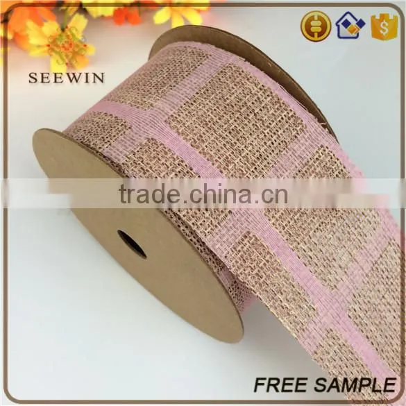 2017 Cheap Wedding Dcorative Wholesale Grosgrain Ribbon With Mesh Fabric photo-4