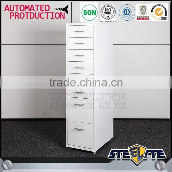 Bedroom Movable Cabinet Steel Book Rack Cabinet Mobile File Cabinet photo-5
